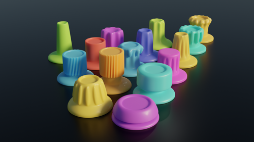 Knobs for kitbashing preview image